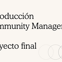 PROYECTO CM. Un proyecto de Redes Sociales, Marketing Digital, Marketing de contenidos, Marketing para Facebook y Marketing para Instagram de Martina Dawidiuk - 30.05.2024