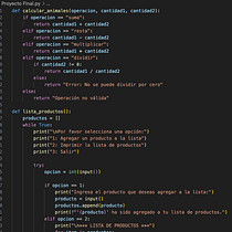 Mi proyecto del curso: Introducción a la programación con Python. Een project van Programmeren y  Webdevelopment van Onelhys Pitty Torres - 30.05.2024