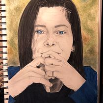 Meu projeto do curso: Caderno de retratos: explore o rosto humano. Sketching, Drawing, Portrait Drawing, Artistic Drawing, and Sketchbook project by nelsonrfsantos - 05.31.2024
