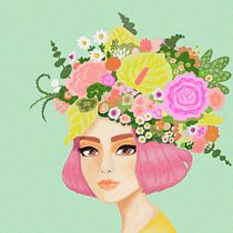 Mi proyecto del curso: Retratos digitales de fantasía con Photoshop. Traditional illustration, Drawing, Digital Illustration, Portrait Drawing, Digital Drawing, and Digital Painting project by iesy - 06.01.2024