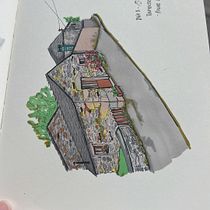 Mi proyecto del curso: Dibujo arquitectónico expresivo con marcadores de colores. Een project van  Schetsen,  Tekening,  Architecturale illustratie, Sketchbook y  Illustratie met inkt van nurillapm - 19.05.2024