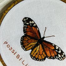 My project for course: Realistic Embroidery Techniques. Traditional illustration, Embroider, and Textile Design project by monaelisavd - 06.01.2024