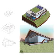 Meu projeto do curso: Sketching para arquitetura com Procreate. Architecture, Sketching, Digital Illustration, Digital Architecture, and Architectural Illustration project by thay_darlane - 06.03.2024
