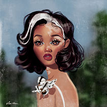 Meu projeto do curso: Personagens femininas poderosas: ilustre confiança e diversidade. Un projet de Illustration traditionnelle, Peinture, Illustration numérique, Dessin numérique , et Peinture numérique de Cleiciana Vieira - 12.05.2024