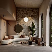 Mi proyecto del curso: Fotorrealismo de espacios interiores con Lumion desde cero. Architecture, 3D Modeling, Digital Architecture, 3D Design, ArchVIZ, and Design project by Sofia Casola - 06.04.2024