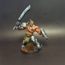 Meu projeto do curso: Introdução à pintura de miniaturas. Een project van Craft,  Beeldende kunst, Beeldhouwwerk y Decoratief schilderen van Igor Luna - 02.06.2024