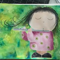 Mi proyecto del curso: Técnicas modernas de acuarela. Un progetto di Illustrazione tradizionale e Pittura ad acquerello di beatrichiare - 03.06.2024