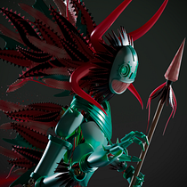 Mamba Endemoniado. Un proyecto de 3D y Modelado 3D de jacobolorente7789 - 03.06.2024