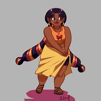 Mi proyecto del curso: Introducción al diseño de personajes para animación y videojuegos Ein Projekt aus dem Bereich Traditionelle Illustration, Animation, Design von Figuren, Videospiele und Design für Videospiele von María José Moncada Montañez - 04.06.2024