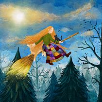 Mein Abschlussprojekt für den Kurs: Kinderbuchillustrationen in Procreate: Male magische Szenerien. Digital Illustration, Children's Illustration, Digital Painting, and Picturebook project by Marion Kac - 06.04.2024