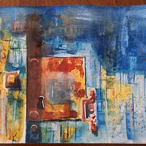 Mon projet du cours : Masterclass de textures à l'aquarelle. Fine Arts, Painting, and Watercolor Painting project by julien_maillard7 - 06.04.2024