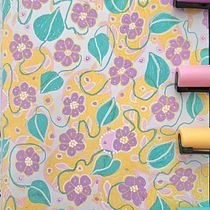 My project for course: Botanical Patterns in a Sketchbook: Conquer the Blank Page. Ilustração tradicional, Pattern Design, Ilustração botânica, e Sketchbook projeto de tvasilenko - 04.06.2024