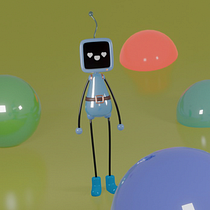 Mi proyecto del curso: Introducción al diseño y modelado 3D con Blender. Motion Graphics, Character Design, Product Design, and 3D Modeling project by Hey Andres Barrera - 06.01.2024