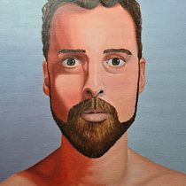 My project for course: Portrait Painting with Oil: Explore Light and by Joost WissinkShade. Fine Arts, Painting, and Oil Painting project by babs_joost - 06.03.2024