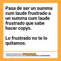 Mi proyecto del curso: Copywriting para copywriters. Un progetto di Pubblicità, Cop, writing, Stor, telling e Comunicazione di Benjamin Sánchez Molina - 05.06.2024