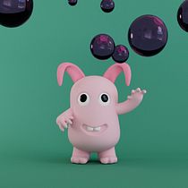 My project for course: Playful Creature Design in Cinema 4D. Projekt z dziedziny 3D i Animowana Ilustracja użytkownika jjean - 06.06.2024