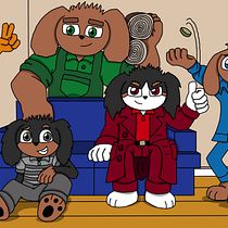 My project for course: Cartoon Characters and Their Universe: Create Another World. Ilustração tradicional, Design de personagens, Comic, Desenho e Ilustração digital projeto de Scott Hamilton - 10.06.2024