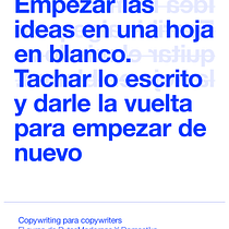 Mi proyecto del curso: Copywriting para copywriters. Un progetto di Pubblicità, Cop, writing, Stor, telling e Comunicazione di Santiago Ramírez Bejarano - 05.06.2024