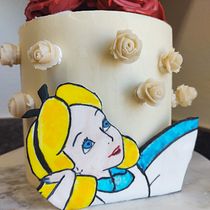 Mi proyecto del curso: Técnicas de cake painting: crea arte comestible. Een project van  Ontwerp, Schilderij y DIY van Sandy Beltrán - 03.06.2024