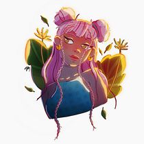 Mi proyecto del curso: Retrato de personajes estilo cartoon con Procreate. Design de personagens, Ilustração digital, Desenho digital, e Pintura digital projeto de angie21 - 07.06.2024