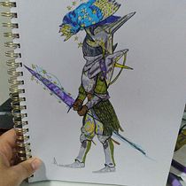 My project for course: Fantasy Character Design in Procreate. Projekt z dziedziny Trad, c, jna ilustracja i Projektowanie postaci użytkownika josueoteropedraza - 07.06.2024