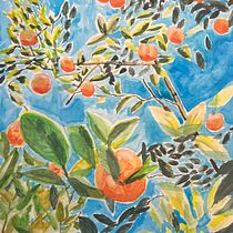 My project for course: Gouache Painting: Create Vibrant Works of Art. Fine Arts, Painting, Color Theor, and Gouache Painting project by Deborah Baker - 06.08.2024