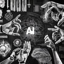 Meu projeto do curso: Criação de apresentações com IA. Artificial Intelligence, and AI Design project by Gil Lemos - 06.01.2024