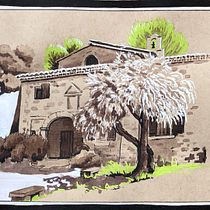 Mon projet du cours : Carnet de croquis : dessinez des chroniques graphiques. Een project van Schilderij,  Schetsen,  Tekening, Aquarelschilderen, Sketchbook y  Illustratie met inkt van mina_inverse - 08.06.2024