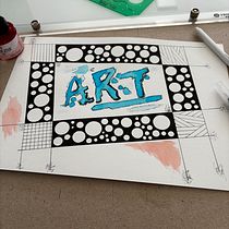 Técnicas de lettering com estilo livre - Zentangle. Calligraph project by Eduardo Nunes - 06.09.2024