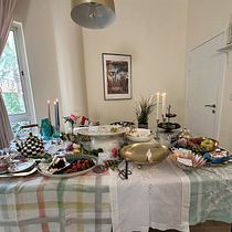My project for course: Intro to Tablescaping: Styling Dinnerware Arrangements. Arts, Crafts, Ceramics & Interior Decoration project by Marya Talha - 06.09.2024