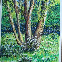 My project for course: Landscape Painting with Gouache for Beginners. Projekt z dziedziny  Sztuki piękne,  Malarstwo, Ilustracja naturalist, czna i Malowanie gwaszami użytkownika miguel_linaresd - 09.06.2024