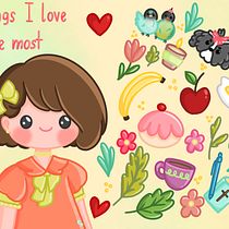 Mi proyecto del curso: Diseño de mundos kawaii: crea ilustraciones alegres. Character Design, Digital Illustration, and Manga project by cristinagarcia2023 - 06.09.2024