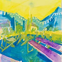 Mein Abschlussprojekt für den Kurs: Moderne Urban Sketching-Techniken in Mixed Media Ein Projekt aus dem Bereich Traditionelle Illustration, Malerei, Architektonische Illustration und Illustration mit Tinte von katharina - 10.06.2024
