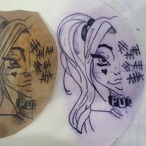 Meu projeto do curso: Técnicas de tatuagem blackwork com fine line. Un progetto di Design di tatuaggi di agathagoncalves1 - 10.06.2024