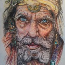 Mi proyecto del curso: Retrato realista con lápices de colores. Traditional illustration, Fine Arts, Pencil Drawing, Drawing, Portrait Drawing, Realistic Drawing, Artistic Drawing, and Colored Pencil Drawing project by juanmahh - 06.10.2024