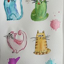 My project for course: Creative Watercolor Sketching for Beginners. Traditional illustration, Sketching, Creativit, Drawing, Watercolor Painting, and Sketchbook project by krajewskasia - 06.11.2024