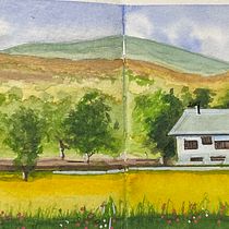 My project for course: Watercolor Travel Journal. Traditional illustration, Watercolor Painting, Architectural Illustration, and Sketchbook project by Jackie Cruz - 06.11.2024
