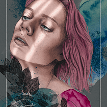 Mój projekt z kursu: Rysowanie portretów z użyciem Procreate. Traditional illustration, Vector Illustration, Digital Illustration, and Portrait Drawing project by dadajamajka - 06.11.2024