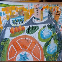 Mi proyecto del curso: Sketchbook pictórico en gouache. Un proyecto de Ilustración tradicional, Bocetado, Dibujo, Ilustración arquitectónica, Sketchbook y Pintura gouache de Martha Ortiz - 12.06.2024