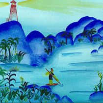 My project for course: Modern Watercolor Techniques: Colors, Dreams, and Emotions. Painting, Watercolor Painting, Traditional illustration, and Fine Arts project by Heleen Croonen - 06.08.2024