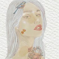 Mi proyecto del curso: Retrato ilustrado con Procreate . Traditional illustration, Vector Illustration, Digital Illustration, and Portrait Drawing project by Caro Covelli - 06.12.2024