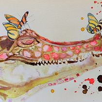 Mi proyecto del curso: Técnicas experimentales de acuarela para principiantes. Un progetto di Illustrazione tradizionale, Belle arti, Illustrazione naturalistica e Pittura ad acquerello di Ángela López - 12.06.2024