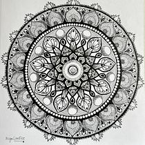 My project for course: The Art of Mandala Drawing: Create Geometric Patterns. Drawing & Ink Illustration project by Candice Olivar - 06.10.2024