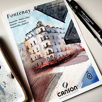 Meu projeto do curso: Desenho arquitetônico com aquarela e tinta. Sketching, Drawing, Watercolor Painting, Architectural Illustration, Sketchbook & Ink Illustration project by Manoela Pietta Lorenzi - 06.12.2024