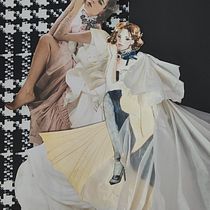 Mi proyecto del curso:  Técnicas creativas para la ilustración de moda. Un projet de Illustration traditionnelle , et Collage de halejandrar - 13.06.2024