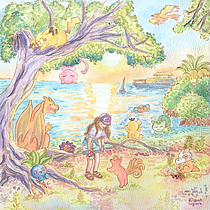 Mi proyecto del curso: Pintura de acuarela: Colorea escenarios y ambientes vivos . Fine Arts, Painting, Drawing, and Watercolor Painting project by lidiak.noguera - 06.13.2024