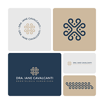 Dra. Iane Cavalcanti Ein Projekt aus dem Bereich Design, Br, ing und Identität, Logodesign, Briefpapier-Design und Verlagsdesign von Jonas Nicácio - 03.04.2024