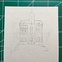Meu projeto do curso: Desenho arquitetônico com aquarela e tinta. Sketching, Drawing, Watercolor Painting, Architectural Illustration, Sketchbook & Ink Illustration project by robertodalmo7 - 06.14.2024