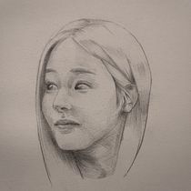 Portrait Sketching Project. Sketching, Drawing, Portrait Drawing, Artistic Drawing, and Sketchbook project by joannalin - 06.13.2024