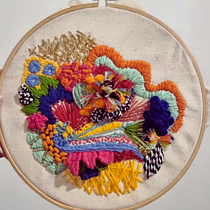 Mi proyecto del curso: Bordado creativo: revolución a puntadas. Un projet de Créativité, Broderie , et Design textile de coni_ortiz - 14.06.2024